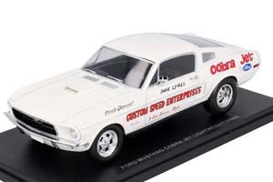 FORD MUSTANG COBRA JET LIGHTWEIGHT 1968 / ФОРД МУСТАНГ КОБРА ДЖЕТ ЛАЙТВЕЙТ БЕЛЫЙ