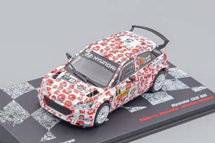 HYUNDAI I20 R5, VAINQUEURS DE RALLYE № 5, WHITE