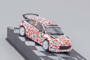 HYUNDAI I20 R5, VAINQUEURS DE RALLYE № 5, WHITE — фото 3