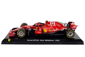 FERRARI SF71H 2018 - KIMI RÄIKKÖNEN, LES GRANDES FERRARI F1 MYTHE ET PASSION 5 — фото 2