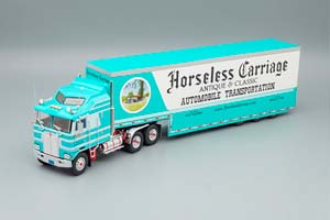 KENWORTH K100 AERODYNE HORSELESS CARRIAGE 1976 ИЗ СЕРИИ SEMI-REMORQUES AMERICAINS — фото 1