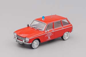 PEUGEOT 204 VL - VEHICULE DE LIAISON HAUT-RHIN, VEHICULES LEGERS SAPEURS-POMPIERS 72