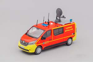 RENAULT TRAFIC VTSAT - VEHICULE DE TRANSMISSIONS SATELLITAIRES, VEHICULES LEGERS SAPEURS-POMPIERS 78