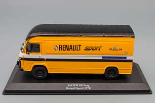 SAVIEM SB2 LONG TEAM RENAULT SPORT (1978) ИЗ СЕРИИ RALLYE VÉHICULES D'ASSISTANCE — фото 3