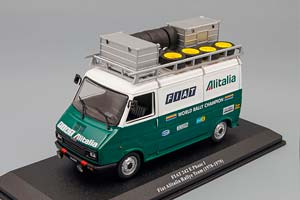 FIAT 242E PHASE 1 TEAM FIAT ALITALIA ИЗ СЕРИИ RALLYE VÉHICULES D'ASSISTANCE