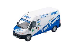 FIAT DUCATO - FIAT PUNTO ИЗ СЕРИИ RALLYE VÉHICULES D'ASSISTANCE
