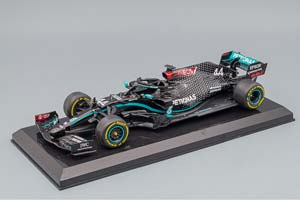 MERCEDES GP F1 W11 EQ AMG PETRONAS MOTORSPORT #44 WORLD CHAMPION LEWIS HAMILTON 2020 BLACK/GREEN