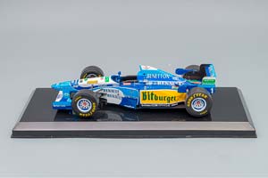 BENETTON B195 #1 "MILD SEVEN BENETTON RENAULT TEAM" MICHAEL SCHUMACHER ПОБЕДИТЕЛЬ MONACO GP ЧЕМПИОН МИРА 1995 — фото 3