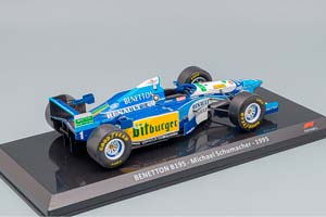 BENETTON B195 #1 "MILD SEVEN BENETTON RENAULT TEAM" MICHAEL SCHUMACHER ПОБЕДИТЕЛЬ MONACO GP ЧЕМПИОН МИРА 1995 — фото 2