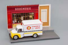 CITROËN U23 - LA LIVRAISON DU BOUCHER МОДЕЛЬ С ДИОРАМОЙ