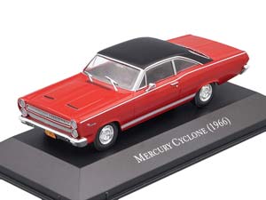 MERCURY CYCLONE 1966 КРАСНЫЙ С ЧЕРНЫМ