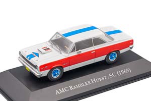 AMC RAMBLER HURST/SC БЕЛЫЙ С КРАСНЫМ И СИНИМ