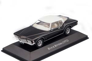 BUICK RIVIERA COUPE 1972 ЧЕРНЫЙ С БЕЛЫМ