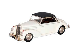 MERCEDES-BENZ 220 CABRIO A CLOSED TOP (1951), WHITE