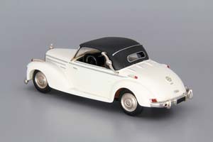 MERCEDES-BENZ 220 CABRIO A CLOSED TOP (1951), WHITE — фото 2