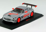 MERCEDES SLS GT3 TOY FAIR NUERNBERG 2011 MATT-GREY