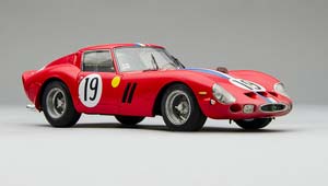 FERRARI 250 GTO COUPE 24 HOURS OF LE MANS WINNER #19 1962 J.GUICHET - P.NOBLET