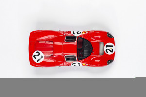 FERRARI 330 P4 #21 2ND 24H LEMANS 1967 SCARFIOTTI, PARKES — фото 6