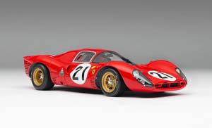 FERRARI 330 P4 #21 2ND 24H LEMANS 1967 SCARFIOTTI, PARKES