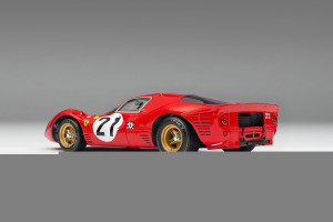 FERRARI 330 P4 #21 2ND 24H LEMANS 1967 SCARFIOTTI, PARKES — фото 2
