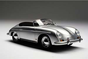 PORSCHE 356 A SPEEDSTER, SILVER