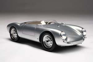 PORSCHE 550 SPYDER 1955, SILVER