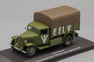 CITROEN TYPE 23, VOITURES MILITAIRES DE LA 2NDE GUERRE MONDIALE 36