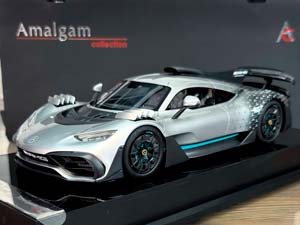 MERCEDES AMG ONE SILVER/BLACK/STARS / МЕРСЕДЕС-AMG ONE СЕРЕБРИСТЫЙ/ЧЕРНЫЙ/ЗВЕЗДЫ