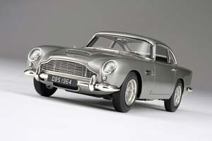 ASTON MARTIN DB5 VANTAGE 1964, SILVER 007 JAMES BOND / АСТОН МАРТИН ДЖЕЙМСА БОНДА