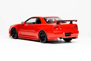 NISSAN SKYLINE GT-R (R34) CUSTOMIZED VERSION ACTIVE RED / НИССАН СКАЙЛАЙН GT-R R34 КАСТОМНАЯ ВЕРСИЯ ACTIVE КРАСНЫЙ — фото 4