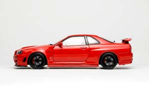 NISSAN SKYLINE GT-R (R34) CUSTOMIZED VERSION ACTIVE RED / НИССАН СКАЙЛАЙН GT-R R34 КАСТОМНАЯ ВЕРСИЯ ACTIVE КРАСНЫЙ — фото 5