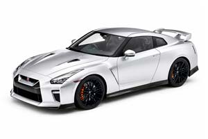 NISSAN SKYLINE GT-R R35 WITH ENGINE AND ACCESSORIES 2016, SILVER