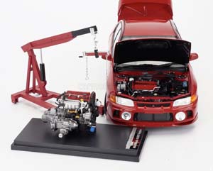 MITSUBISHI LANCER EVO IV RED / МИЦУБИСИ ЛАНСЕР EVO IV КРАСНЫЙ — фото 8
