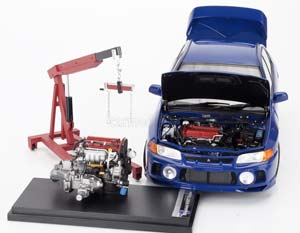 MITSUBISHI LANCER EVO IV BLUE / МИЦУБИСИ ЛАНСЕР EVO IV СИНИЙ — фото 8