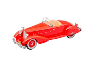 PACKARD V12 LEBARON (1934), RED