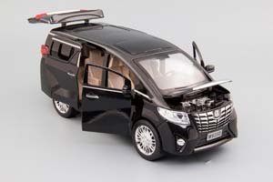 TOYOTA ALPHARD, ЧЁРНЫЙ — фото 4