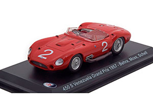 MASERATI 450 S #2 BEHRA/MOSS/SCHELL VENEZUELA GRAND PRIX 1957