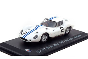 MASERATI TIPO 151 #2 MCLAREN/HANGSEN 24H DU MANS 1962
