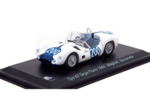 MASERATI TIPO 60 #200 MAGLIOLI/VACCARELLA TARGA FLORIO 1960
