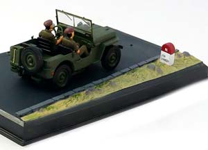 WILLYS JEEP MANOEUVRE MILITAIRE OLIVE GREEN — фото 2