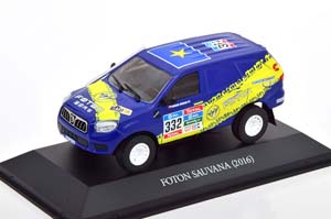 FOTON SAUVANA #332 RODRIGO MORENO PAZZOLI CHILE СИНИЙ С ЖЕЛТЫМ RALLY DAKAR 2016