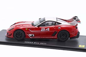 FERRARI 599XX EVO #24 YEAR 2011 RED / WHITE / ФЕРРАРИ 599XX ЭВО КРАСНЫЙ БЕЛЫЙ — фото 4
