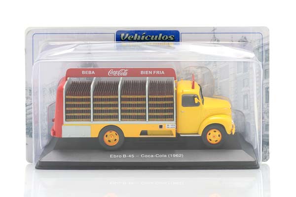 EBRO B-45 TRUCK COCA-COLA CONSTRUCTION YEAR 1962 YELLOW / RED / ЕБРО B-45 ГРУЗОВИК КОКА-КОЛА ЖЕЛТЫЙ КРАСНЫЙ — фото 5