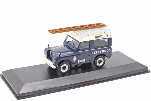 LAND ROVER SANTANA 88 TELEFONICA YEAR 1989 BLUE / WHITE / ЛЕНД РОВЕР САНТАНА 88 ТЕЛЕФОНИКА СИНИЙ БЕЛЫЙ — фото 3