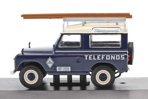 LAND ROVER SANTANA 88 TELEFONICA YEAR 1989 BLUE / WHITE / ЛЕНД РОВЕР САНТАНА 88 ТЕЛЕФОНИКА СИНИЙ БЕЛЫЙ — фото 4