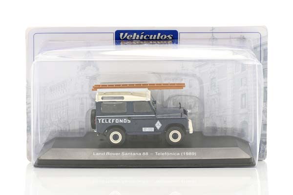 LAND ROVER SANTANA 88 TELEFONICA YEAR 1989 BLUE / WHITE / ЛЕНД РОВЕР САНТАНА 88 ТЕЛЕФОНИКА СИНИЙ БЕЛЫЙ — фото 5