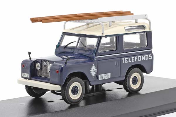 LAND ROVER SANTANA 88 TELEFONICA YEAR 1989 BLUE / WHITE / ЛЕНД РОВЕР САНТАНА 88 ТЕЛЕФОНИКА СИНИЙ БЕЛЫЙ
