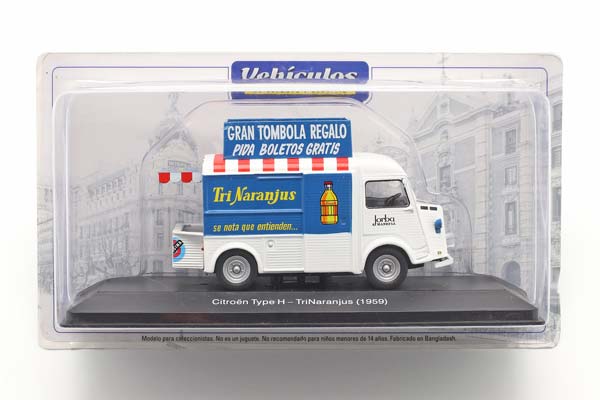 CITROEN TYPE H VAN TRINARANJUS YEAR 1959 WHITE / BLUE / RED / СИТРОЕН ТИП ФУРГОН ТРИНАРАНДЖУС БЕЛЫЙ СИНИЙ КРАСНЫЙ — фото 5