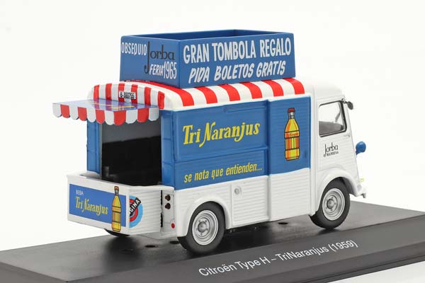 CITROEN TYPE H VAN TRINARANJUS YEAR 1959 WHITE / BLUE / RED / СИТРОЕН ТИП ФУРГОН ТРИНАРАНДЖУС БЕЛЫЙ СИНИЙ КРАСНЫЙ — фото 2