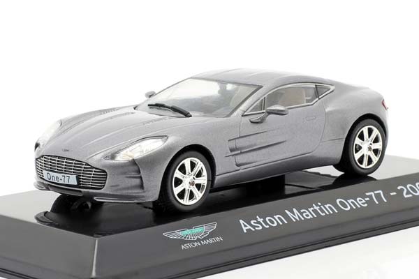 ASTON MARTIN ONE-77 YEAR 2009 SILVER GREY METALLIC / АСТОН МАРТИН ONE-77 СЕРЕБРИСТЫЙ СЕРЫЙ МЕТАЛЛИК